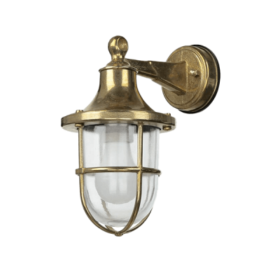Luminaires extérieurs en laiton