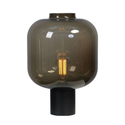 Lampes en verre fumé