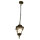 Lampes suspendues dextérieur or antique SALZBURG style Tiffany