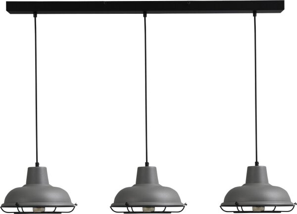 Lampe à suspendre en anthracite