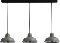 Lampe &agrave; suspendre en anthracite