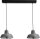 K&uuml;chenlampe in Anthrazit