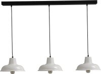 Suspension industrielle Lampe à suspendre en blanc