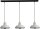 Suspension industrielle E27 en blanc