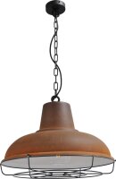 Lampe &agrave; suspendre rouille &Oslash;48,5cm