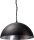Lampe &agrave; suspendre moderne LARINO Gris M&eacute;tal Argent&eacute; &Oslash;50cm