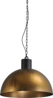Lampe à suspendre design laiton antique grande...