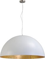 Suspension XXL Ø80cm Blanc Or Premium LARINO