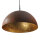 Industrie/Fabrik H&auml;ngeleuchte rost/gold &Oslash;100cm
