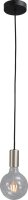 Suspension noire Nickel mat Vintage TESSI