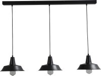 Lampe &agrave; suspendre noire