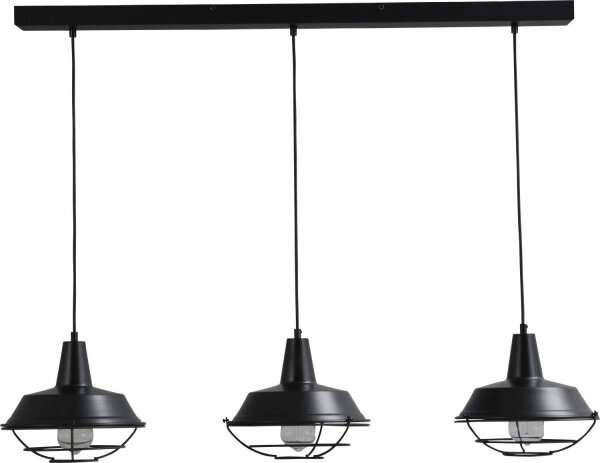 Loft Lampe à suspendre noire