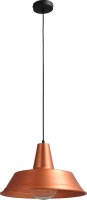Noble lampe &agrave; suspendre cuivre E27 &Oslash;35cm...