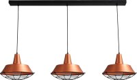 Suspension cuivre grille décorative Ø35cm...