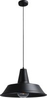 Lampe dint&eacute;rieur industrielle noire