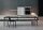 Dimmbare LED Pendelleuchte Glasschirm Nickel matt