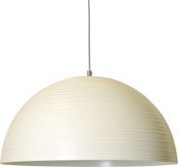 Suspension ronde E27 CASCO en blanc