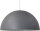 XXL Pendelleuchte &Oslash;72cm Silber CASCO Handarbeit