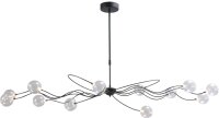 Suspension décorative LED GIO noire avec variateur...