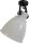 Plafonnier Blanc &Oslash;28cm ajustable Premium