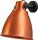Deckenlampe Kupfer Industrie Design gro&szlig;er Schirm