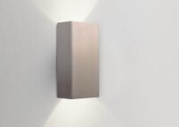 Applique murale METALLICO en nickel mat 2flmg