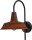 Applique industrielle Marron XXL Abat-jour &Oslash;25cm PRATO