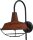 Applique Marron PRATO Grille dabat-jour &Oslash;25cm Industrie
