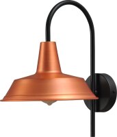 Applique cuivre XXL Abat-jour &Oslash;25cm PRATO Industrie