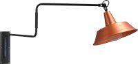 Applique Loft cuivre PRATO &Oslash;35cm fait main