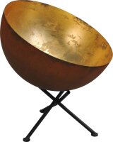 Lampe de table design marron antique Ø40cm H:44cm...