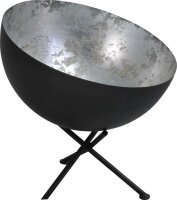 Loft Lampe de table Gris Métal Argenté...