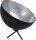 Schreibtischlampe Grau Metall Silber Ø30cm LARINO
