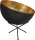 Stehleuchte LARINO Grau Metall Gold &Oslash;60cm H:70cm
