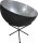 Lampadaire LARINO Gris M&eacute;tal Argent&eacute; &Oslash;60cm H:70cm