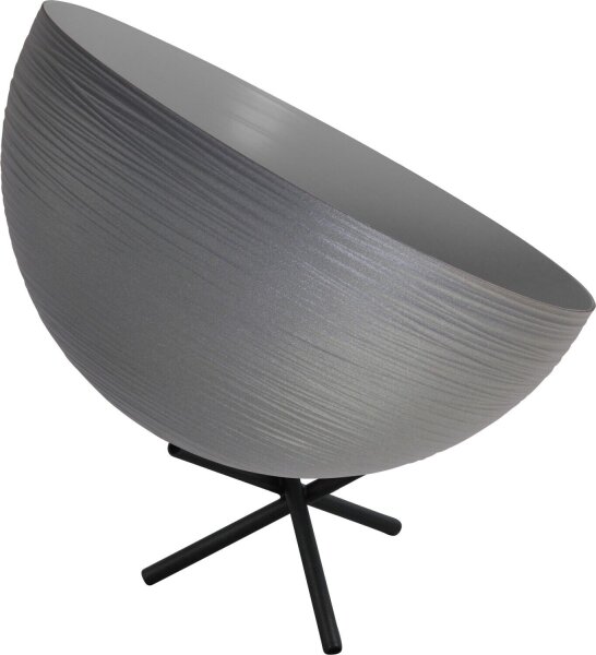 Lampe de table ronde CASCO en noir