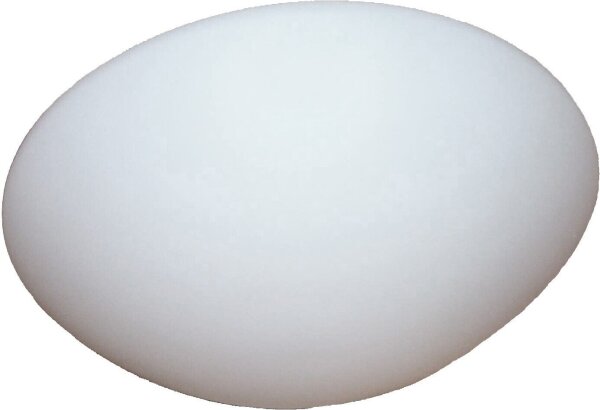 Lampe économique LED avec abat-jour en verre blanc mat