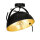 Design Deckenlampe Grau Metall Gold Ø30cm LARINO