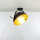 Design Deckenlampe Grau Metall Gold Ø30cm LARINO