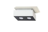 Plafonnier HYDRA en blanc 2-flmg