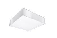 Plafonnier blanc 2flmg carré