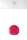 Suspension ronde intemporelle avec abat-jour en verre rouge