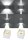 Applique LED JAZZINELLE Blanc Carré IP54 Up Down