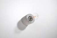 Runde Betonlampe Wand Ø10cm klein für E27...