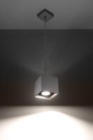 Suspension GEO en gris