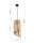 Lampe à suspendre en bois Moderne confortable E27 TEDUSIA Salon