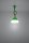 Vert Lampe à suspendre Rétro réglable 5 flammes pour E27