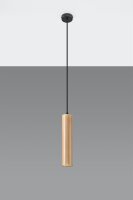 Suspension en bois Ø8cm étroit GU0...
