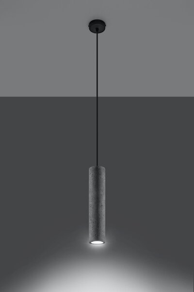 Stylische Pendelleuchte Beton Ø8cm Modern BREANNA Küche