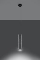 Stylische Pendelleuchte Beton Ø8cm Modern BREANNA...